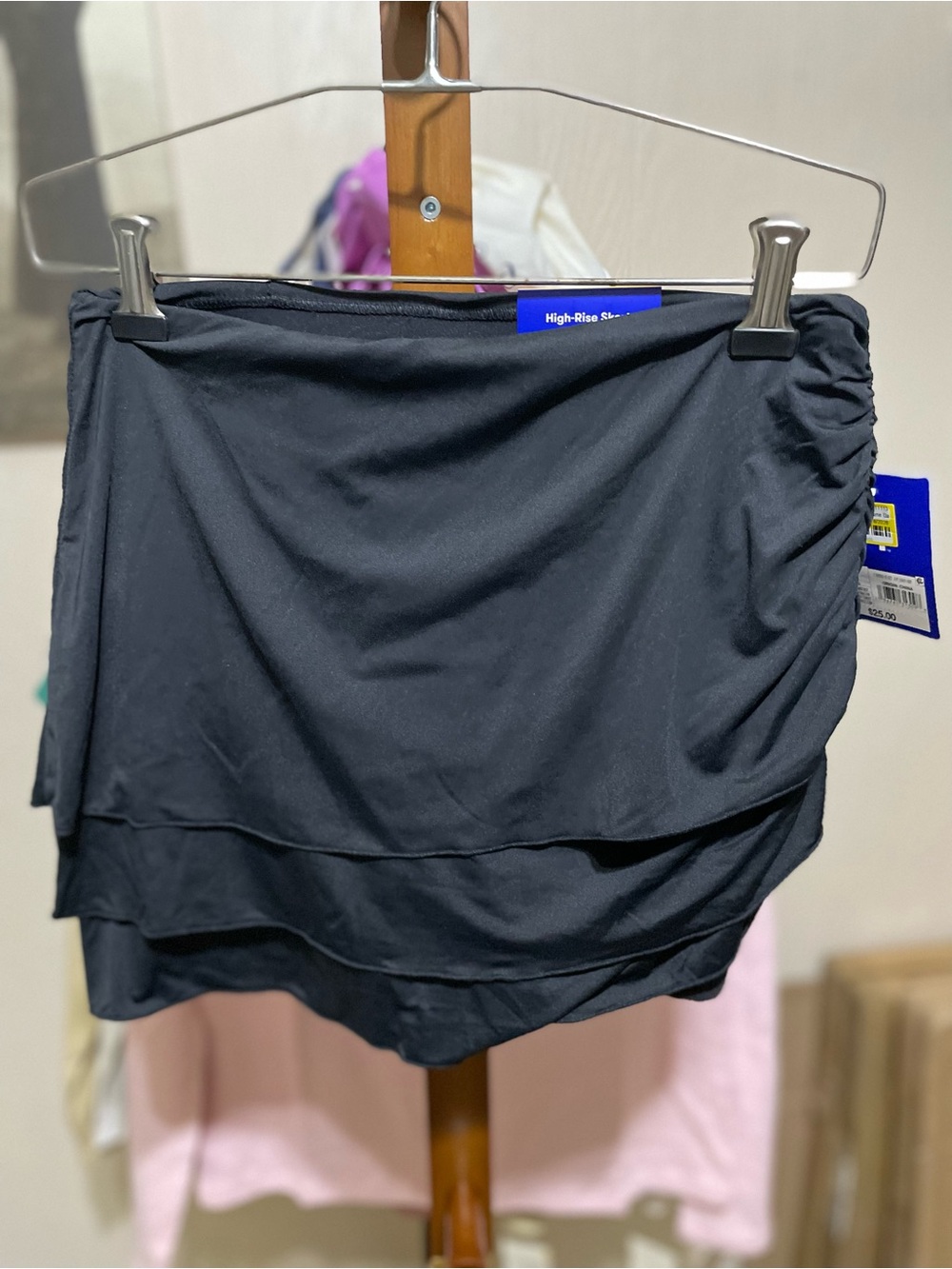 Target Black Women's Layered Swim Skirt